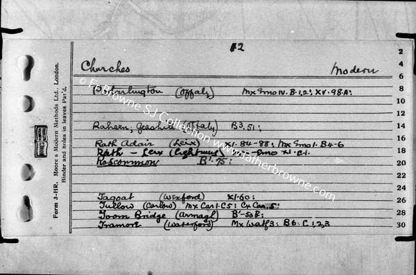 FR BROWNES INDEX